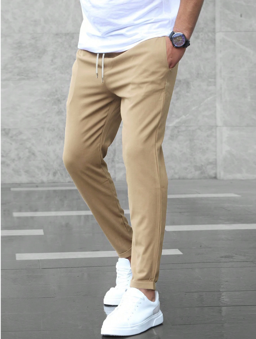 Relaxed Fitted Trousers for Men