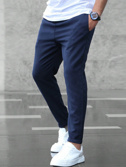 Relaxed Fitted Trousers for Men