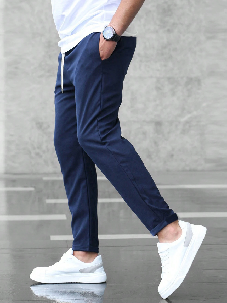 Relaxed Fitted Trousers for Men