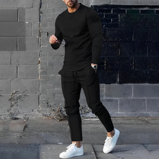 Athletic Slim Fit Jogger Set