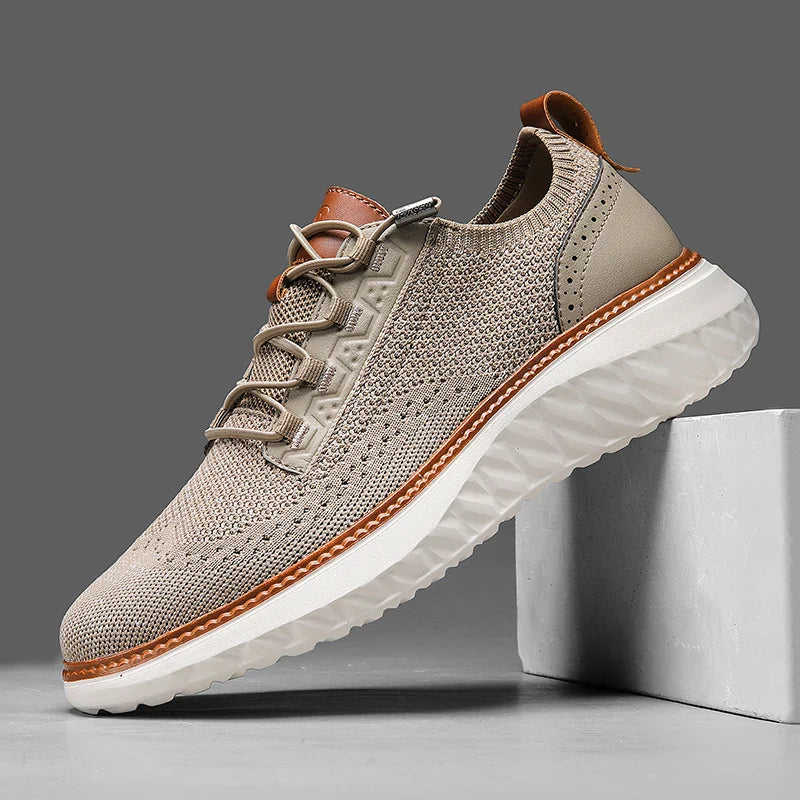 Paneled Platform Shoes