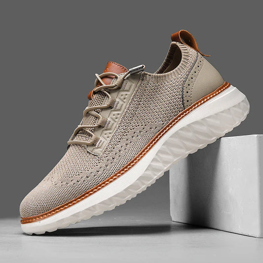 Paneled Platform Shoes