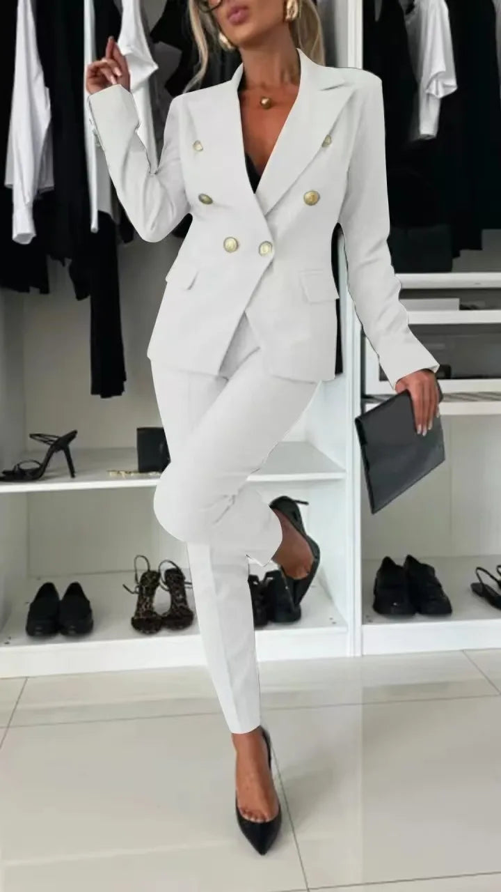 Double Notched Lapel Tapered Set