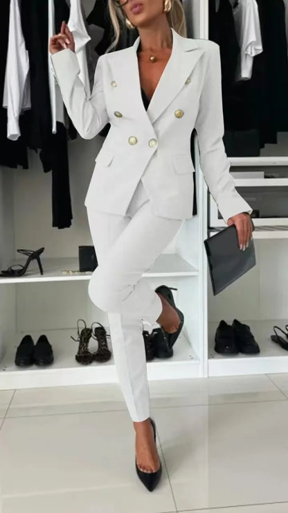 Double Notched Lapel Tapered Set