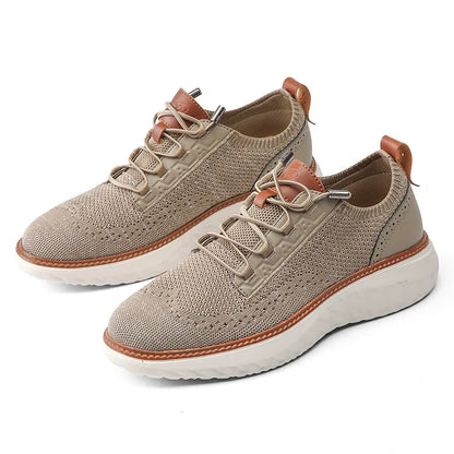 Paneled Platform Shoes