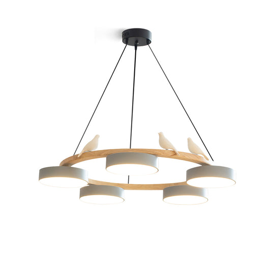 Halo Ring Songbird Ceiling Lamp