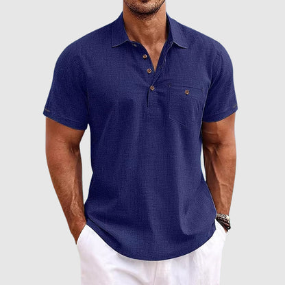 Collared Short Sleeve Shirt