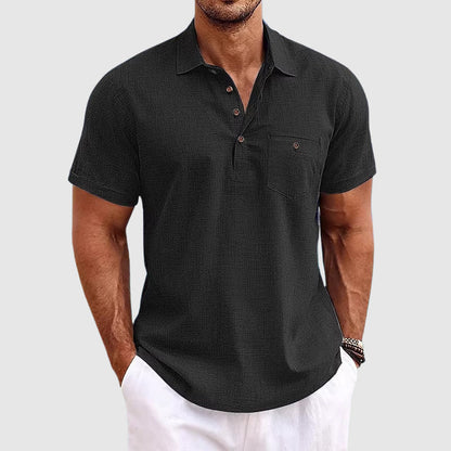 Collared Short Sleeve Shirt