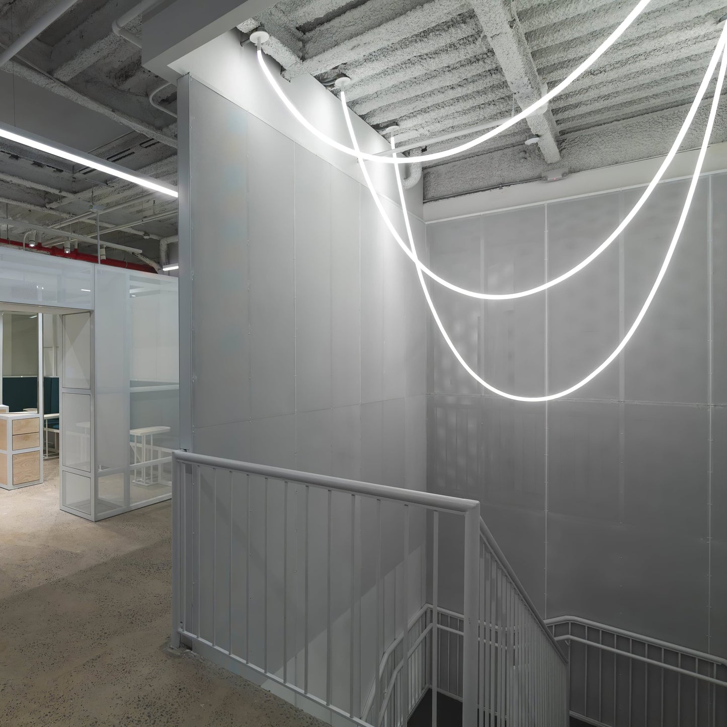 Flexible Linear Tube Pendant Light