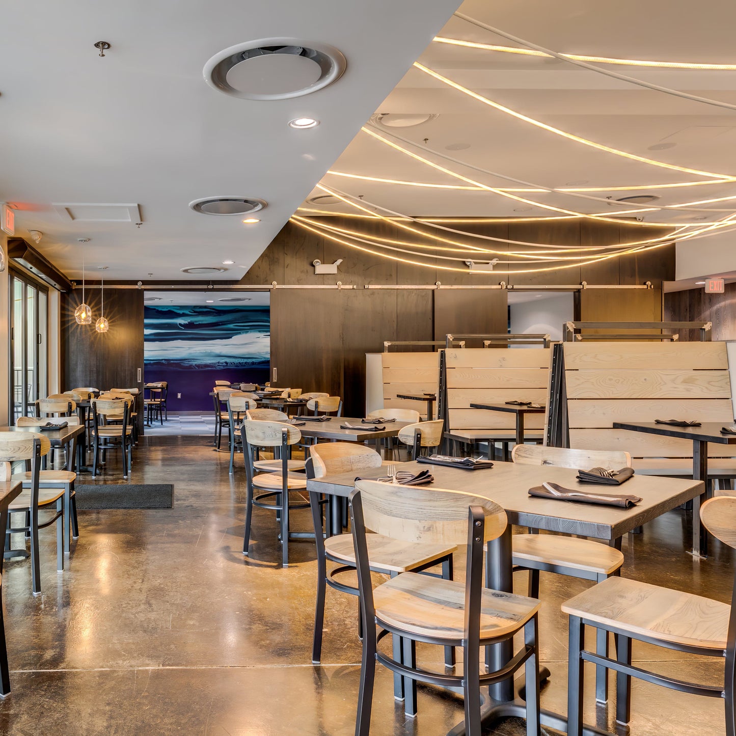 Flexible Linear Tube Pendant Light