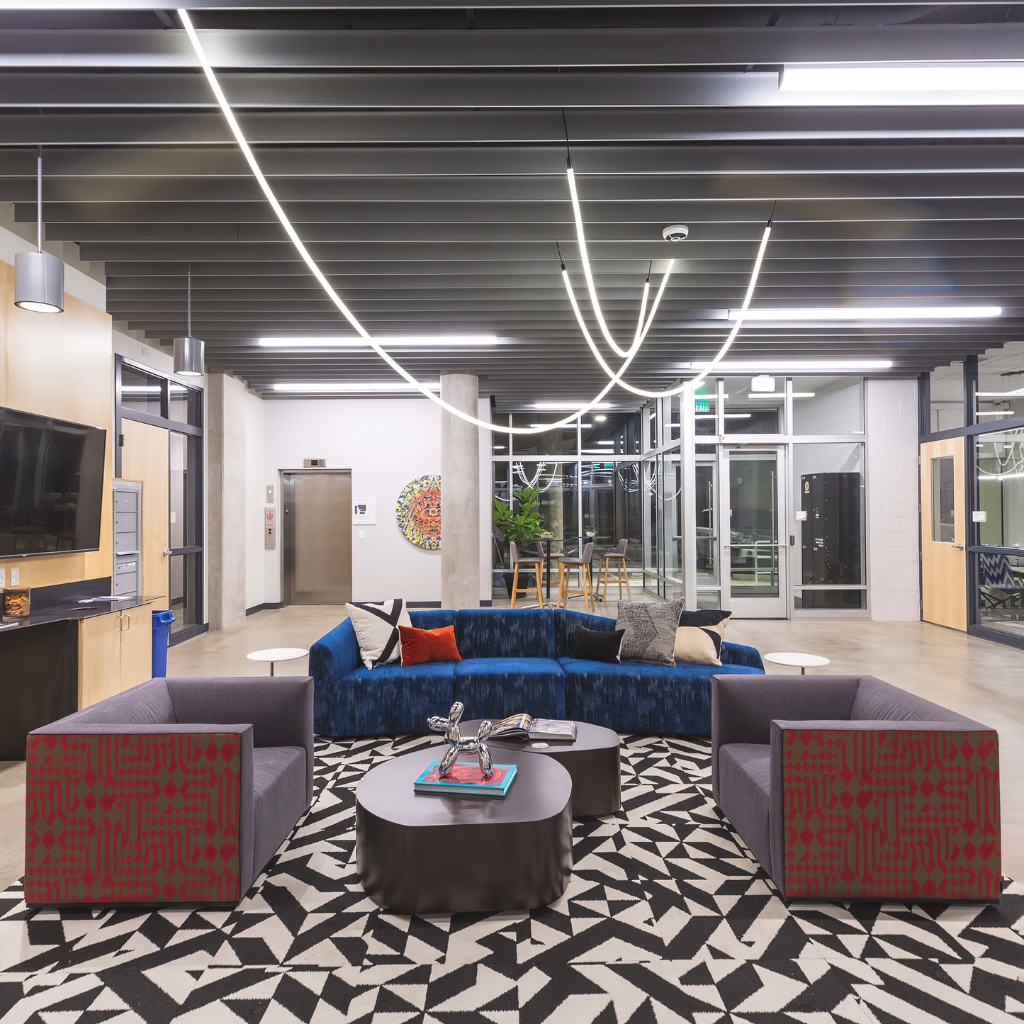 Flexible Linear Tube Pendant Light