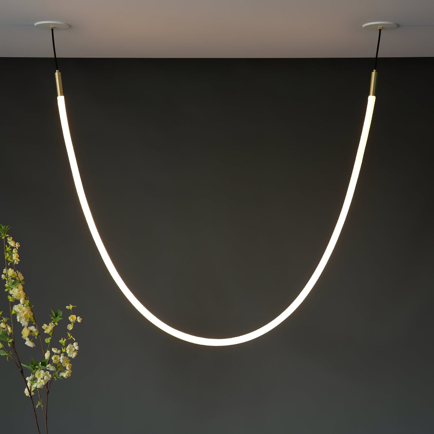 Flexible Linear Tube Pendant Light