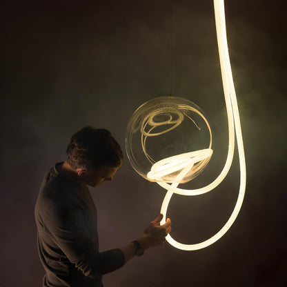 Flexible Linear Tube Pendant Light