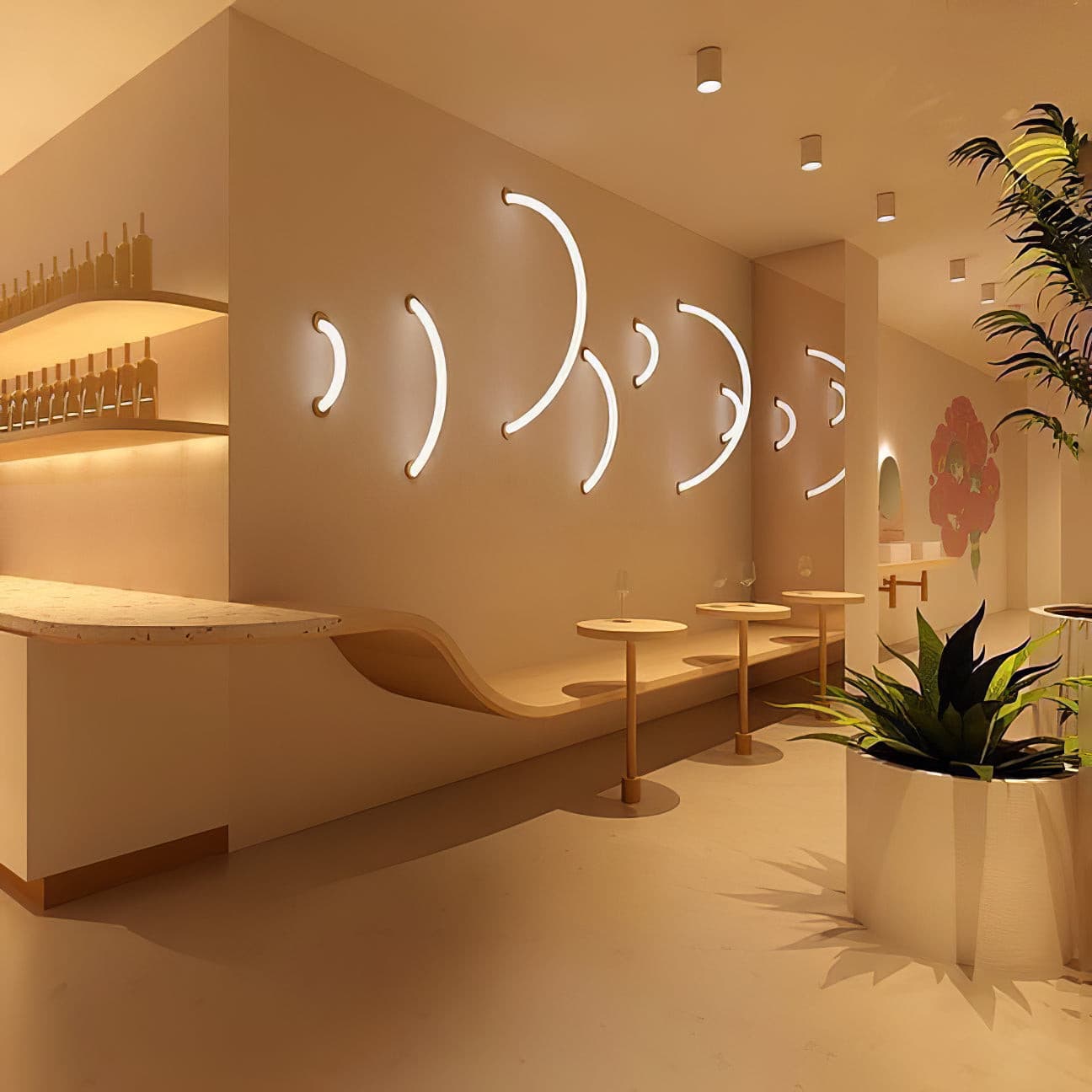 Flexible Linear Tube Pendant Light