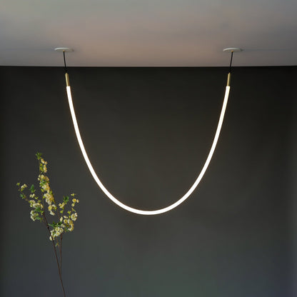 Flexible Linear Tube Pendant Light