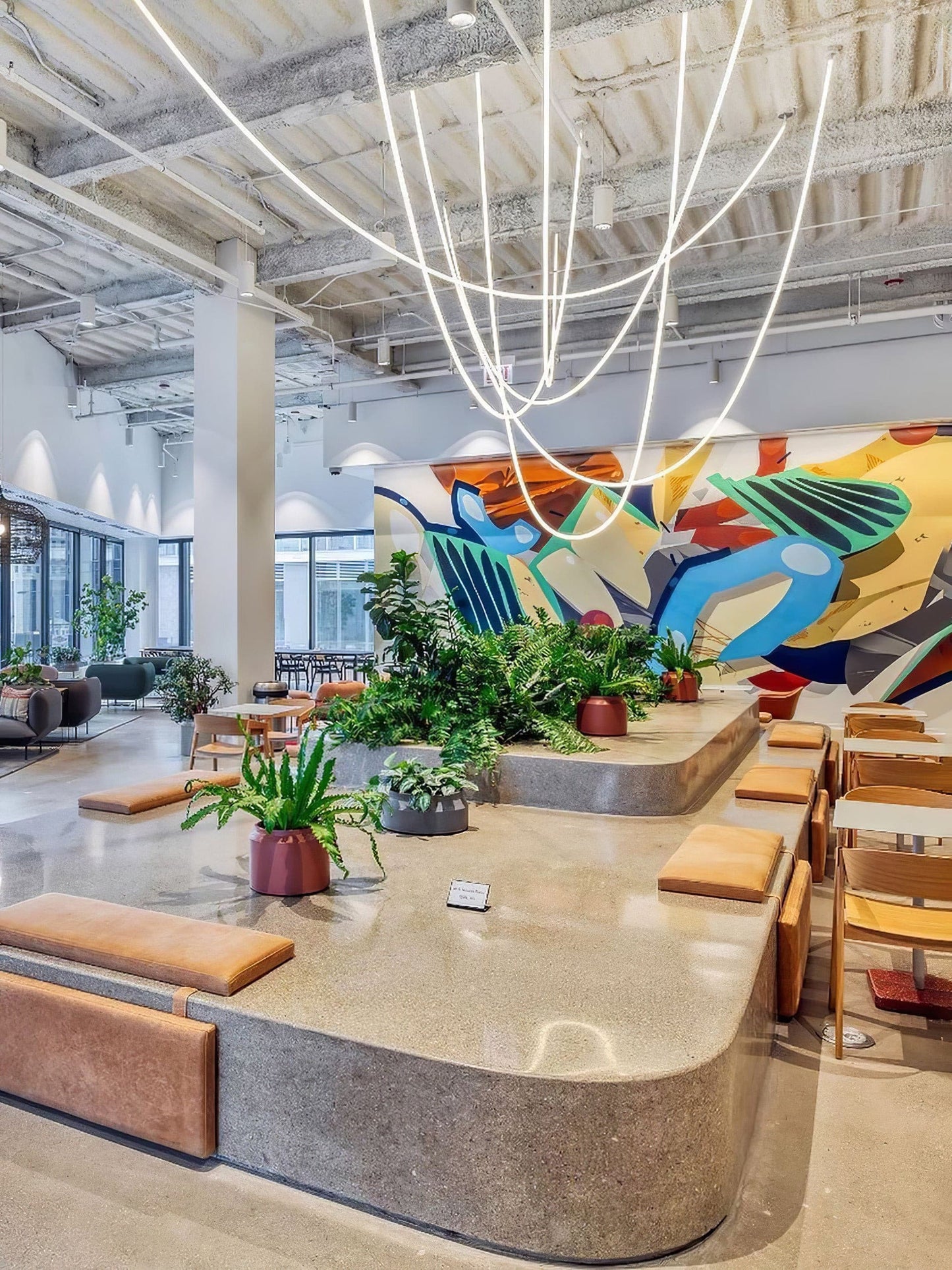 Flexible Linear Tube Pendant Light