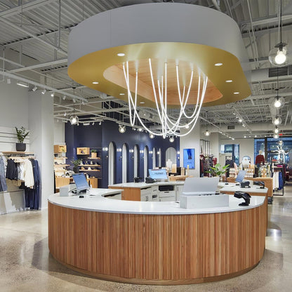 Flexible Linear Tube Pendant Light