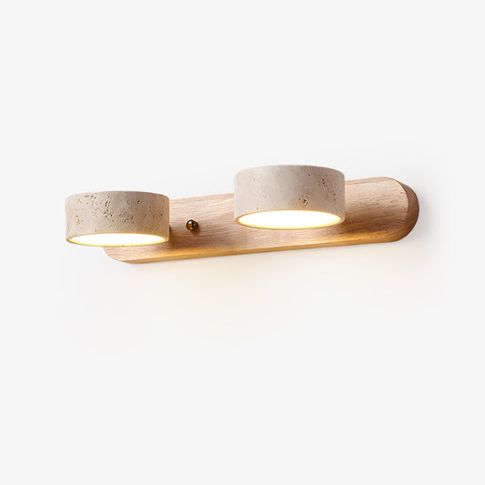 Wall Light with Dual Light Heads