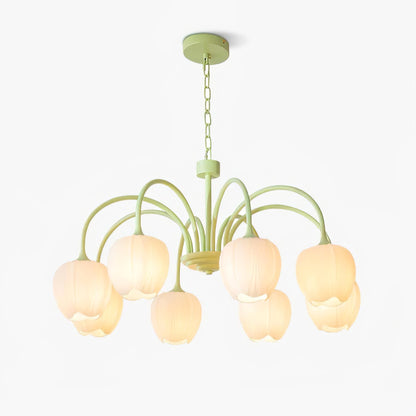 Flower Blossom Drop Chandelier
