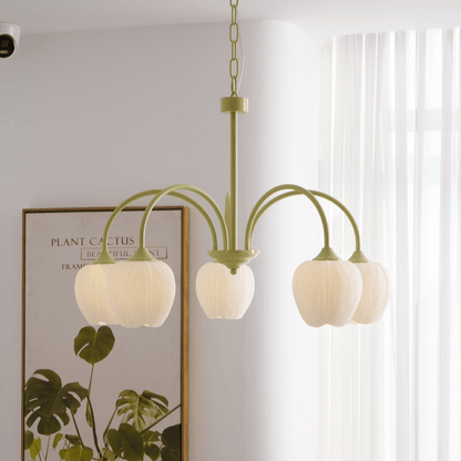 Flower Blossom Drop Chandelier