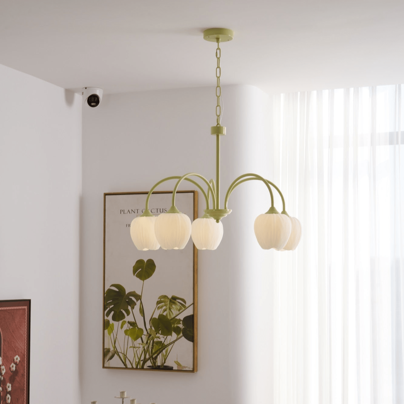 Flower Blossom Drop Chandelier