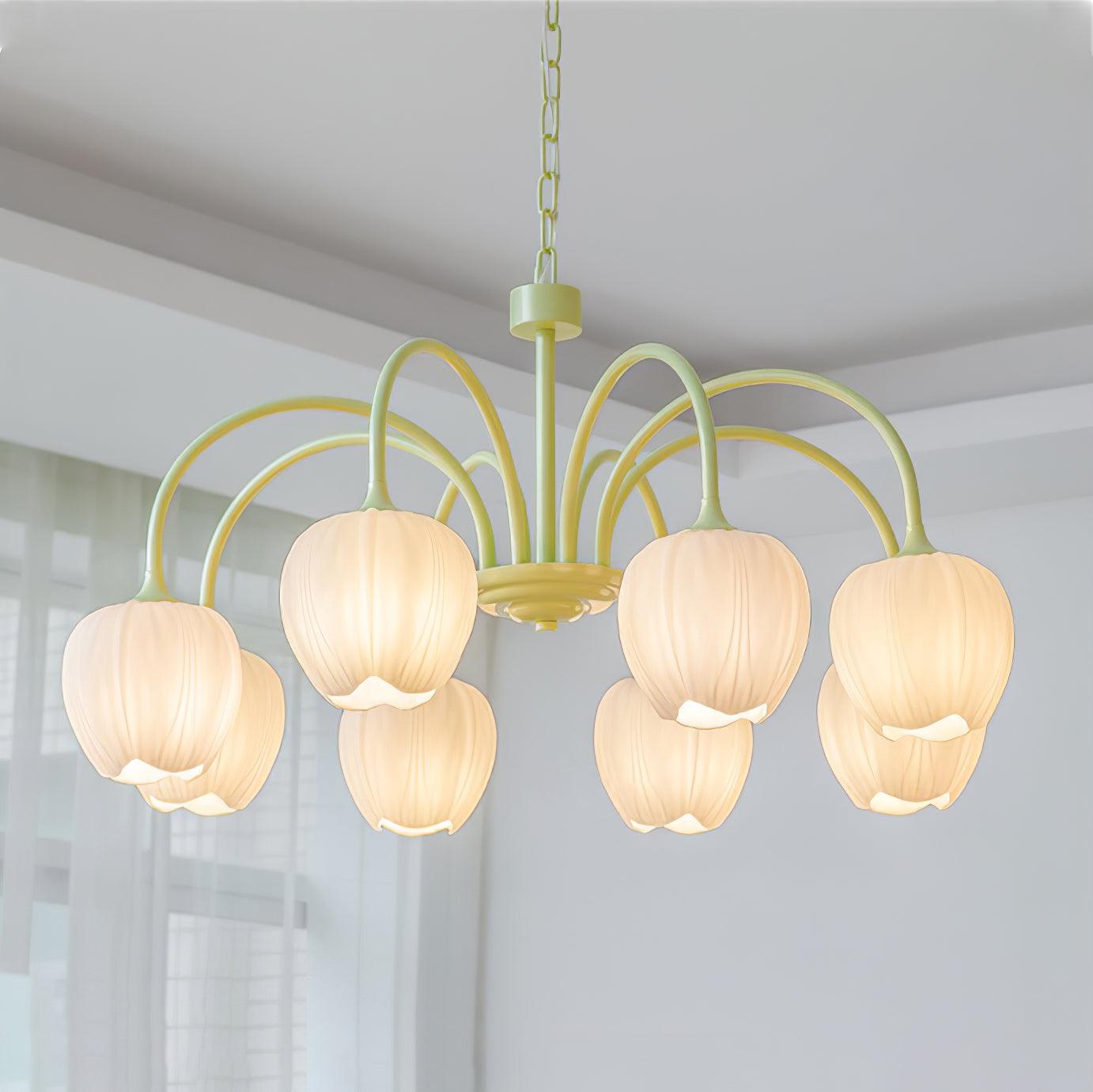 Flower Blossom Drop Chandelier
