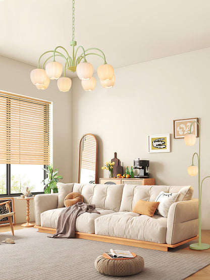 Flower Blossom Drop Chandelier