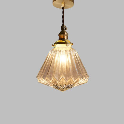 Crystal Glass Pendant Light