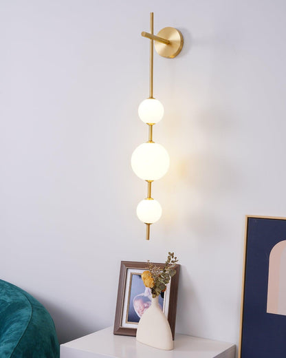 Linear Globe Wall Lamp