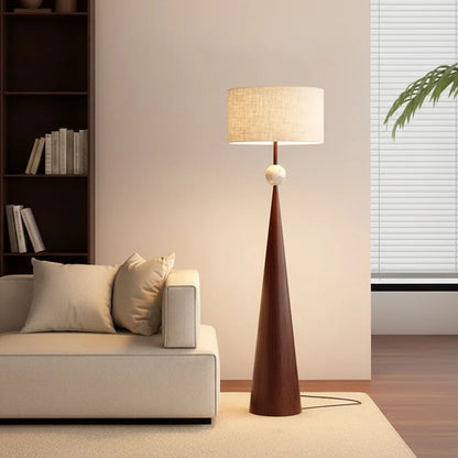 Fabric Shade Floor Lamp