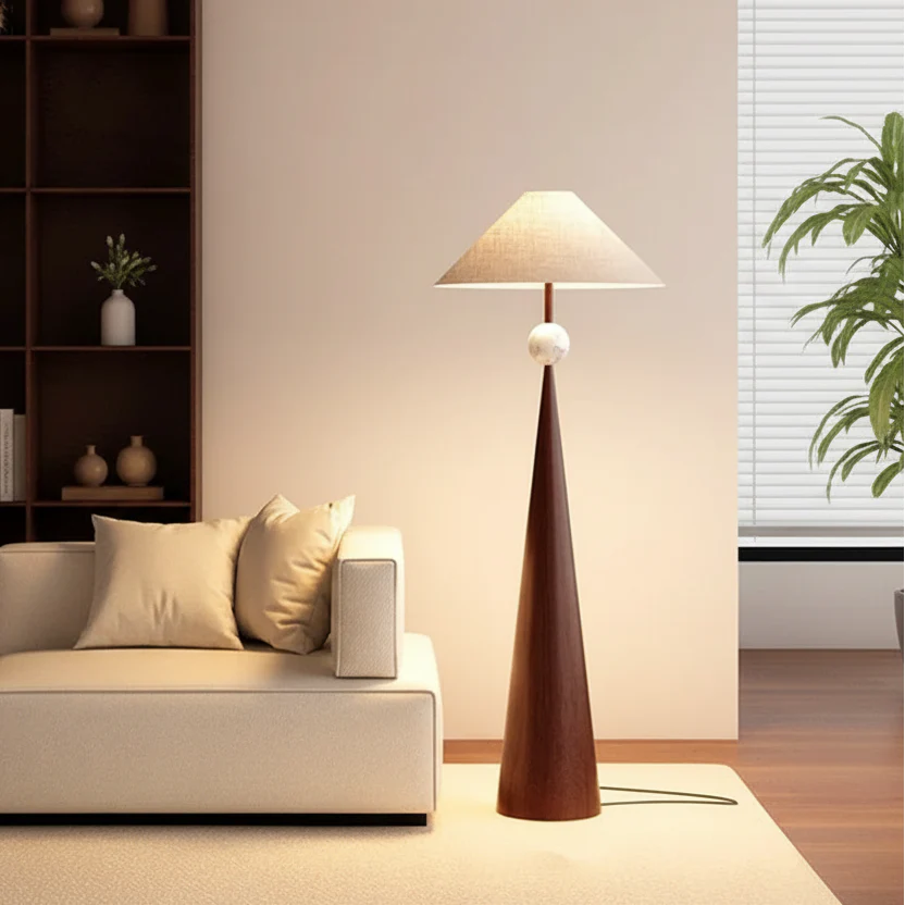 Fabric Shade Floor Lamp