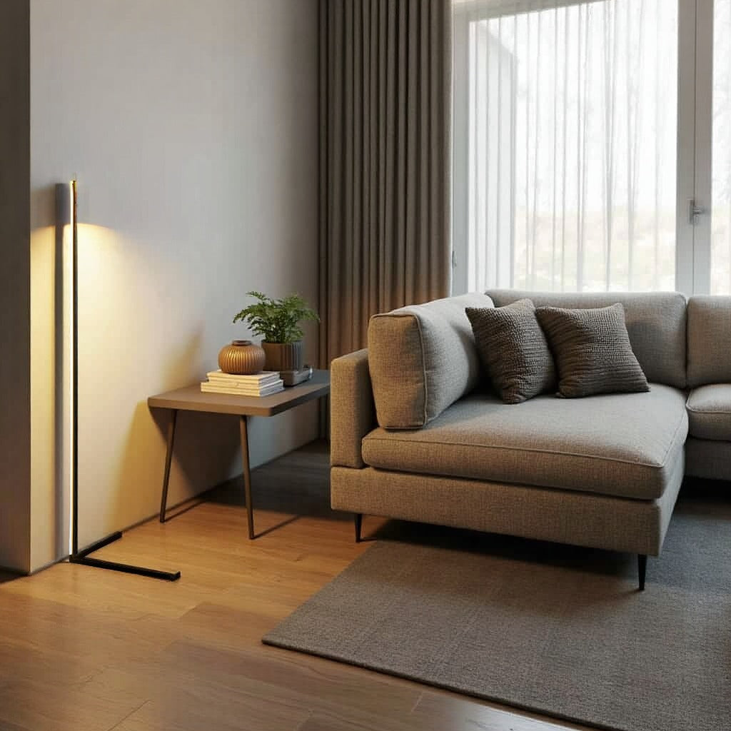 Slim Vertical Bar Floor Lamp