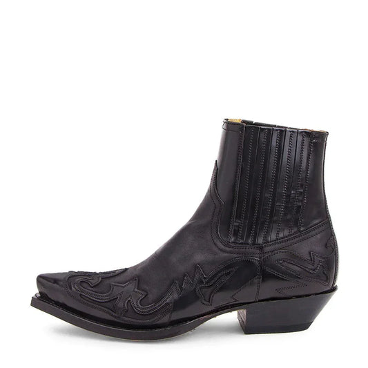 Pointed Toe Embroidered Cowboy Boots