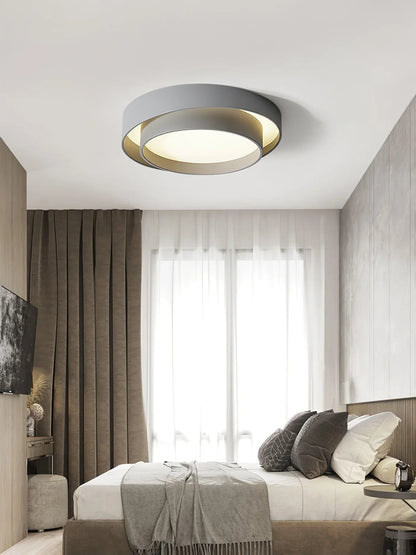 Flush Mount Round Ceiling Lamp