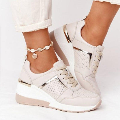 Laced Low-Top Sneakers