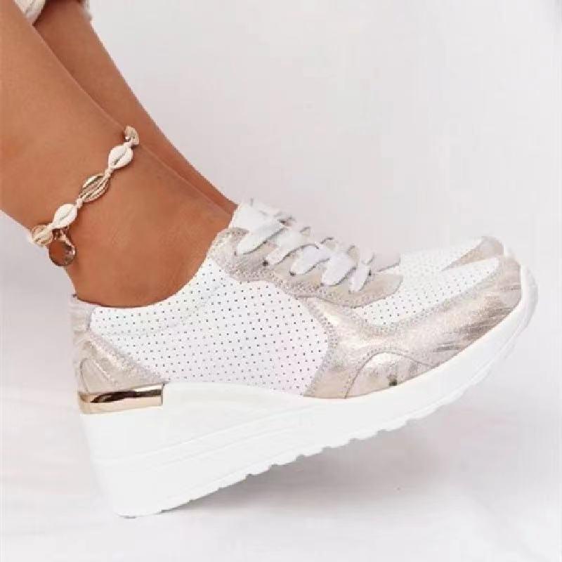 Laced Low-Top Sneakers