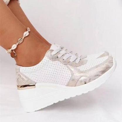 Laced Low-Top Sneakers