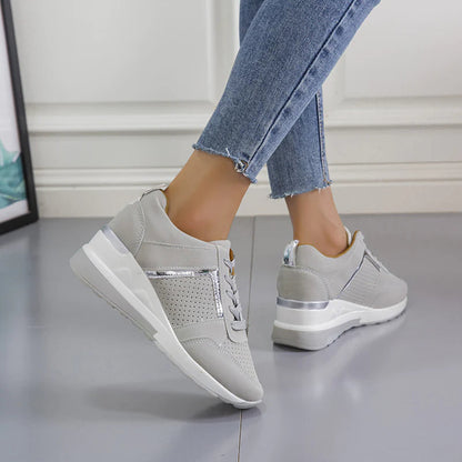 Laced Low-Top Sneakers