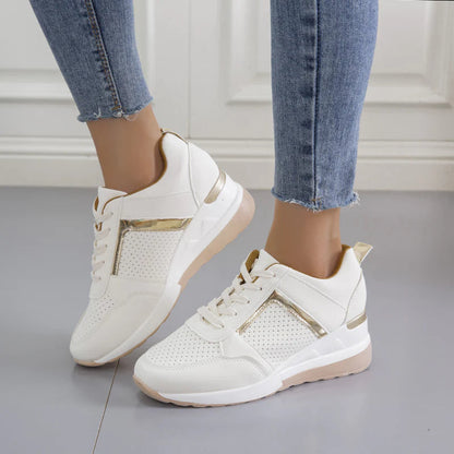 Laced Low-Top Sneakers