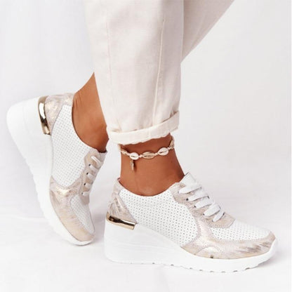 Laced Low-Top Sneakers