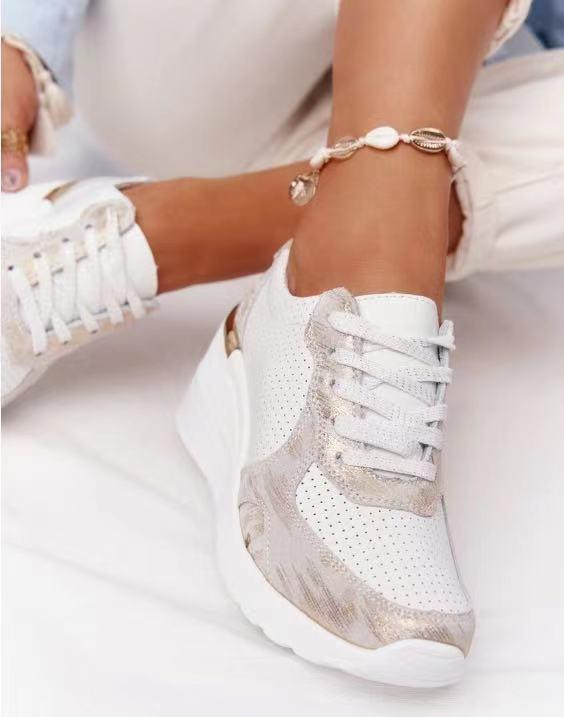 Laced Low-Top Sneakers