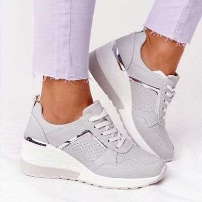 Laced Low-Top Sneakers