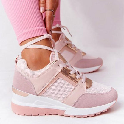 Laced Low-Top Sneakers