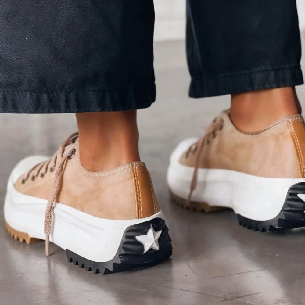 Chunky Flatform Low Top Sneakers