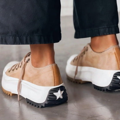 Chunky Flatform Low Top Sneakers