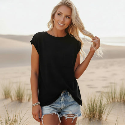 Round Neck Short Sleeve T-Shirt