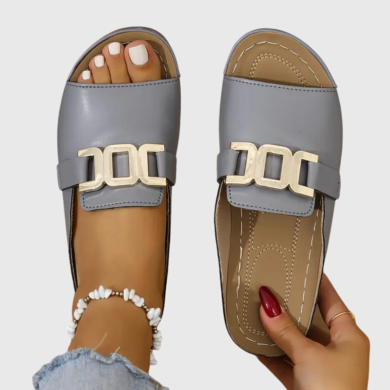Buckled Open Toe Sandals