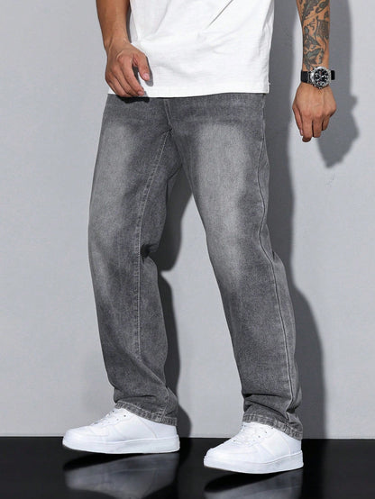 Washed Denim Trouser for Men