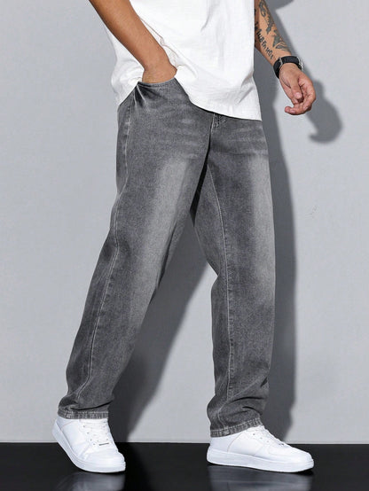 Washed Denim Trouser for Men