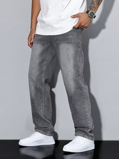 Washed Denim Trouser for Men